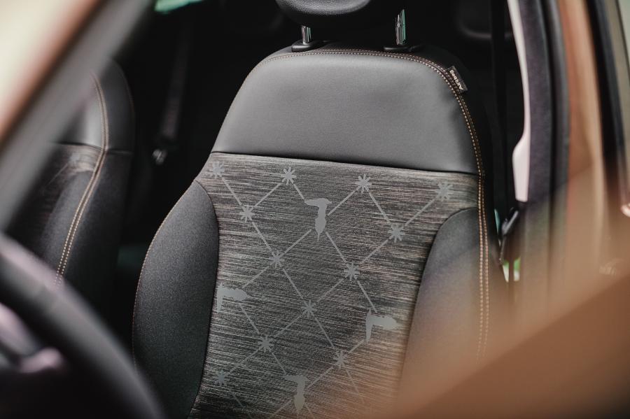 Детали интерьера Fiat Panda Trussardi (319) 2019 года  (фото 29 из 43)